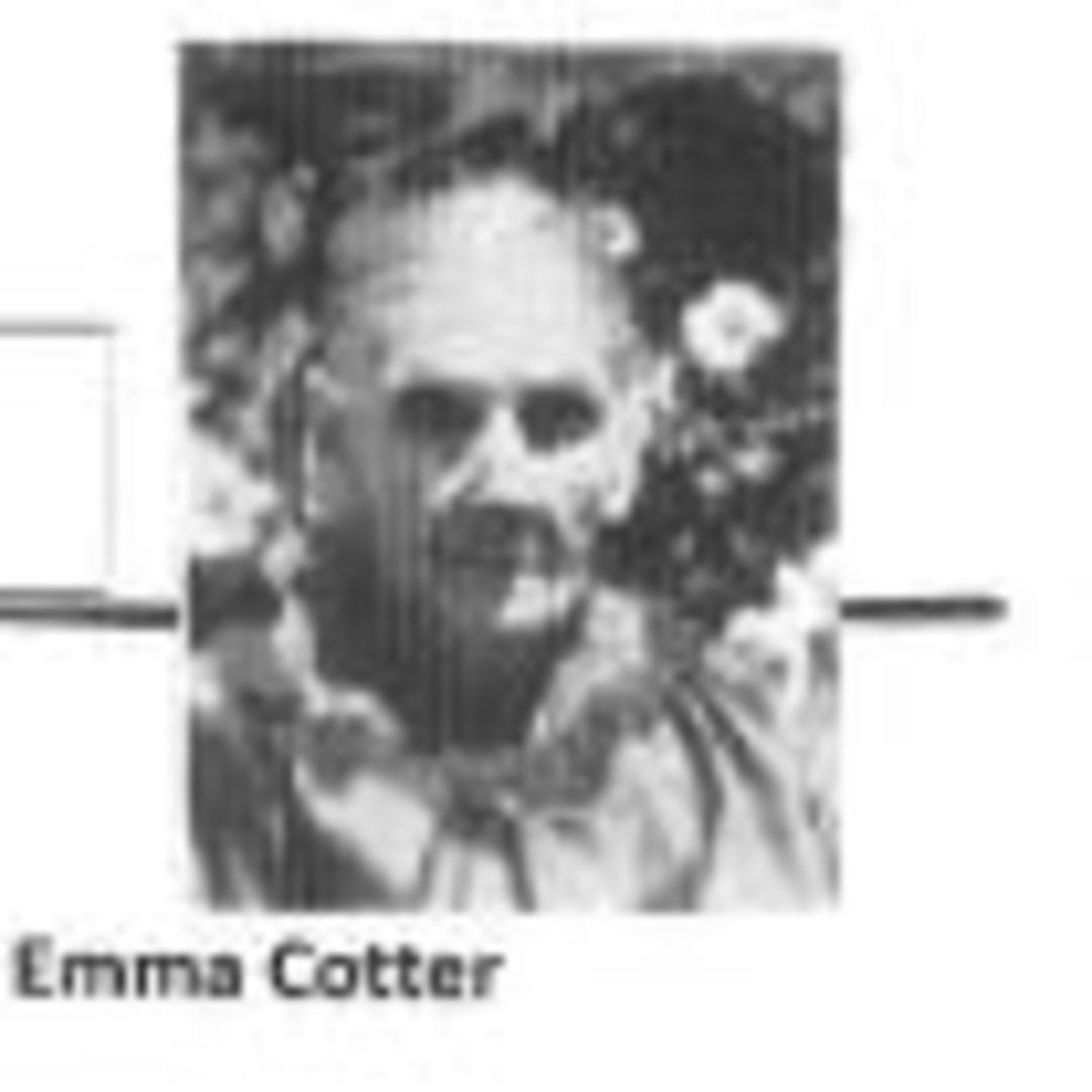 Emma Cotter (1824 - 1870) Profile